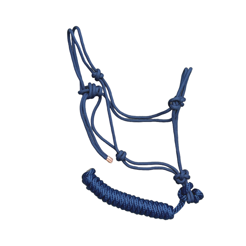Horze Knotted Rope Halter with Lead (W)