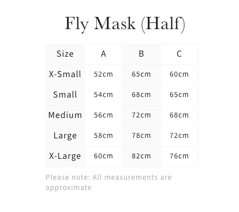 Le Mieux Visor Tek Half Flymask