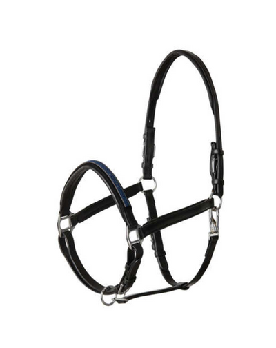 Horze Leather Halter with Crystal Nose Band (W)
