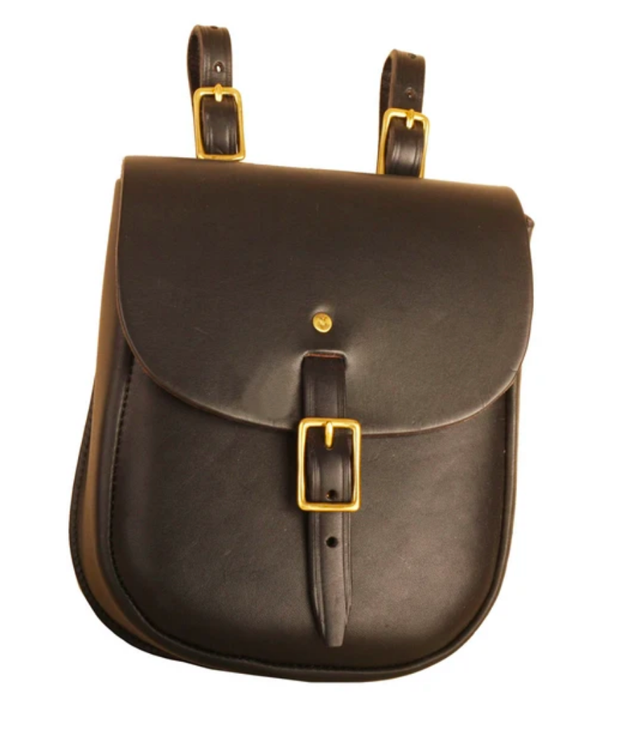 English saddle purse sale