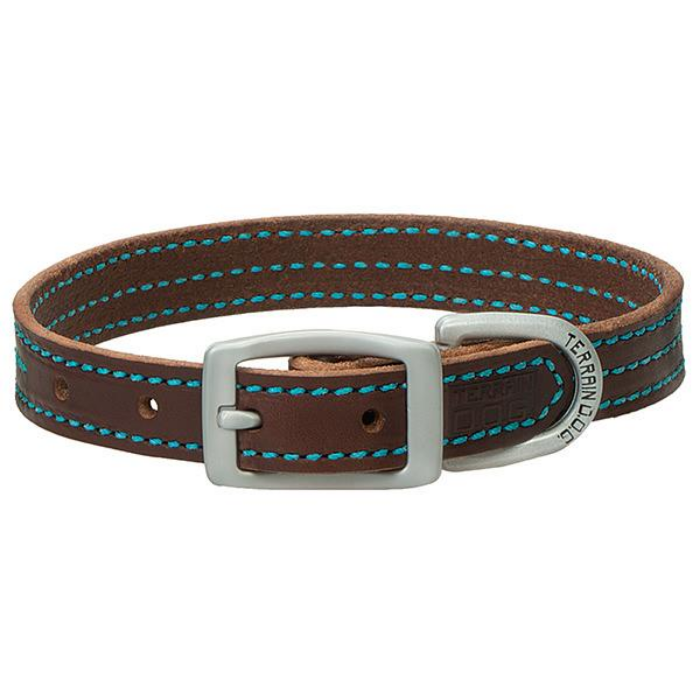 Bridle Leather Dog Collar