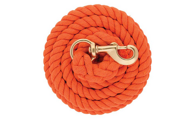 Weaver 10' Cotton Lead Rope Solid