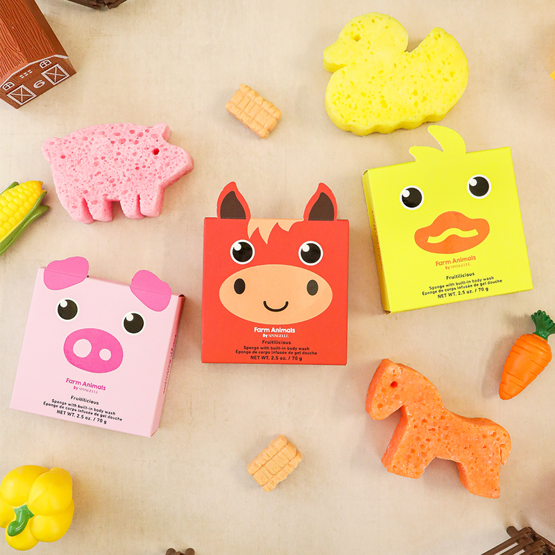 Spongellé - Farm Animals Assorted Pack