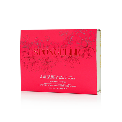 Spongellé - Valentine's Day Heart Buffer Gift Set