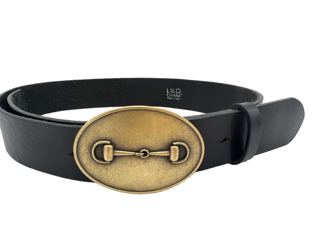 LILO Collections Custom Leather Ovalo Belt