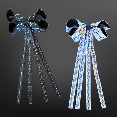 Westrian International - Equestrian Blue Ribbon Snaffle Bit Hair Bow Clip
