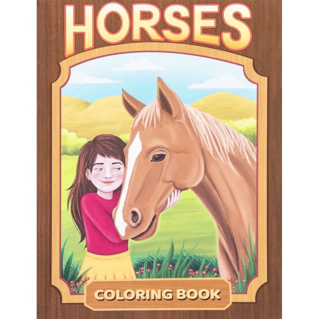 JTI Horses Coloring Book