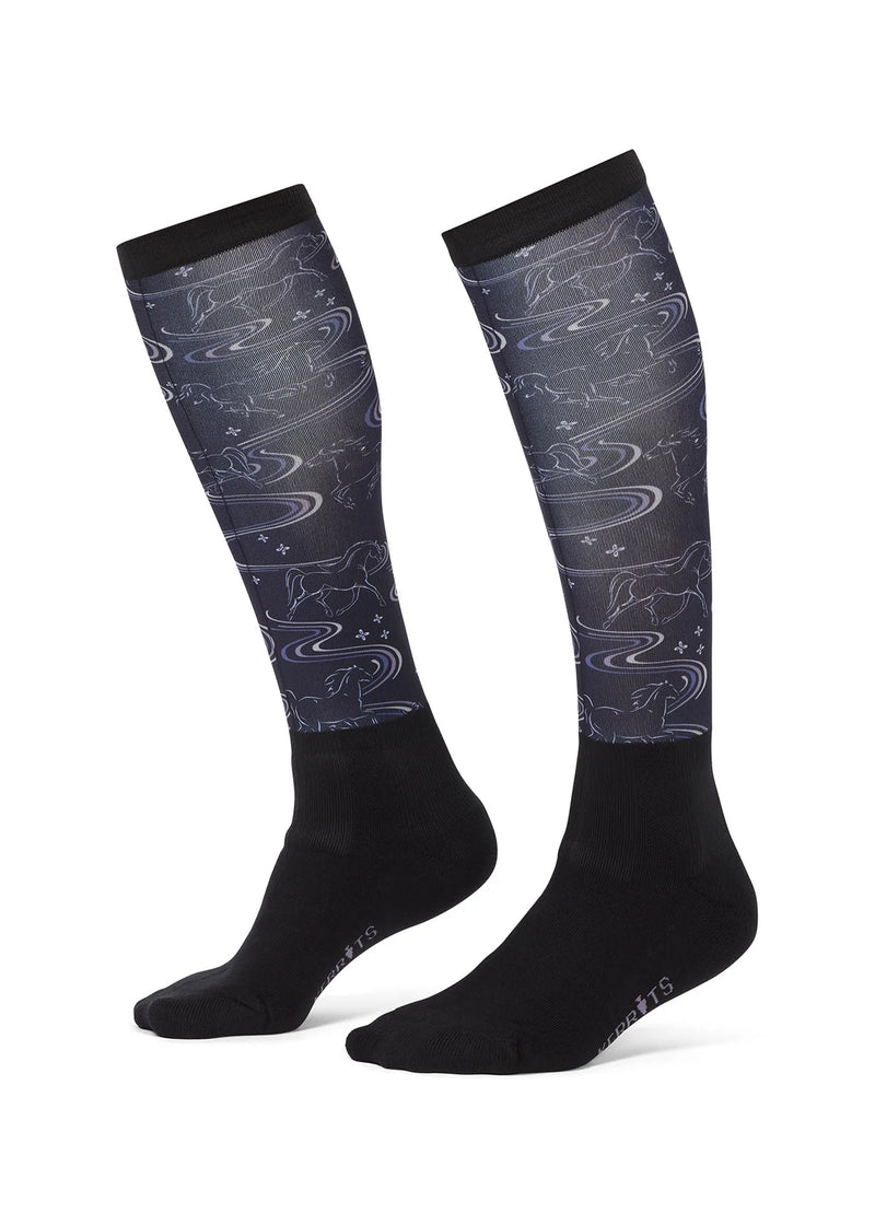 Kerrits Kids Dual Zone Equestrian Boot Socks - Print