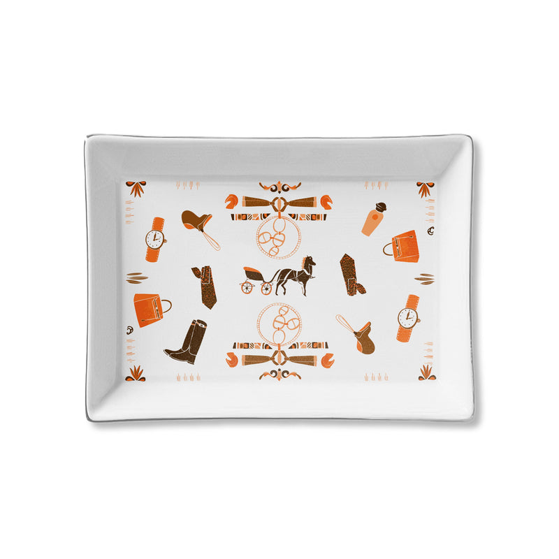 Toss Designs - Ceramic Tray - Equestrian