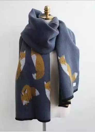Westrian International - Tallyho Mr Fox Soft Winter Scarf Shawl