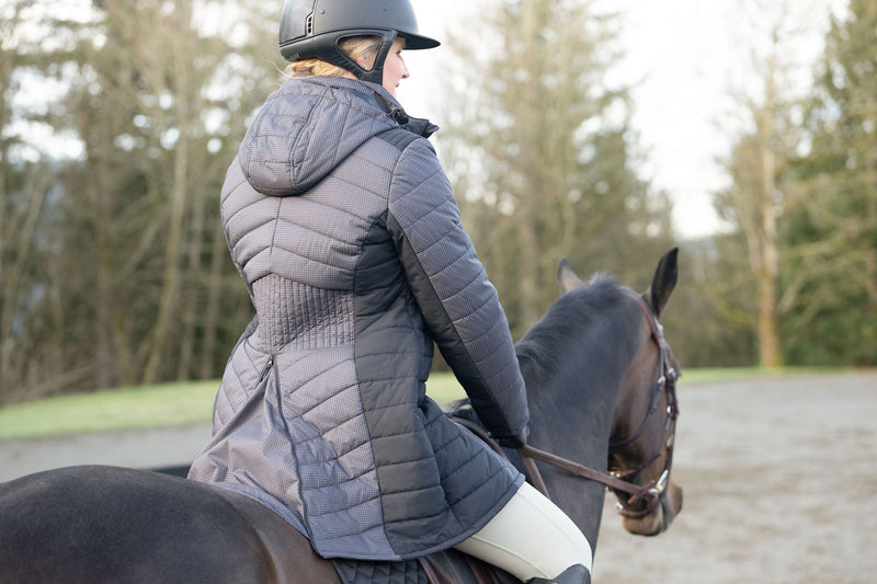 Kerrits Horsey Houndstooth Insulated Parka