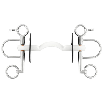 NATHE Pelham Bit - Mullen Mouth with Port