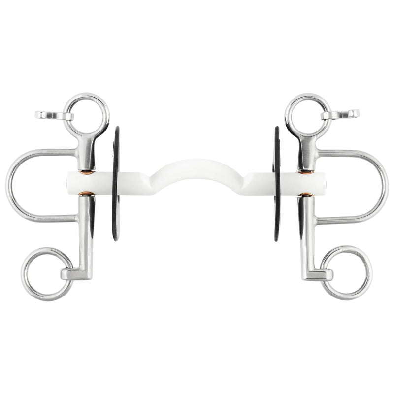 NATHE Pelham Bit - Mullen Mouth with Port