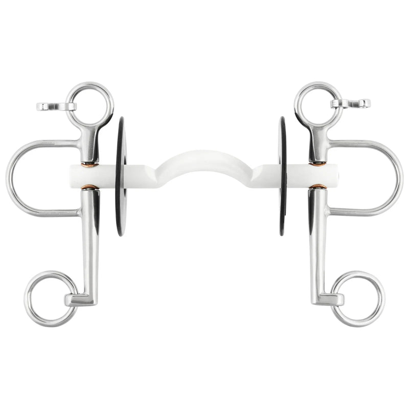 NATHE Pelham Bit - Mullen Mouth with Port