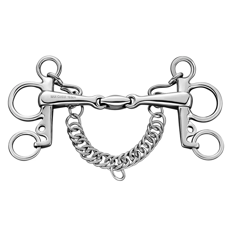 Herm Sprenger MAX Control Pelham Bit (Double-Jointed)