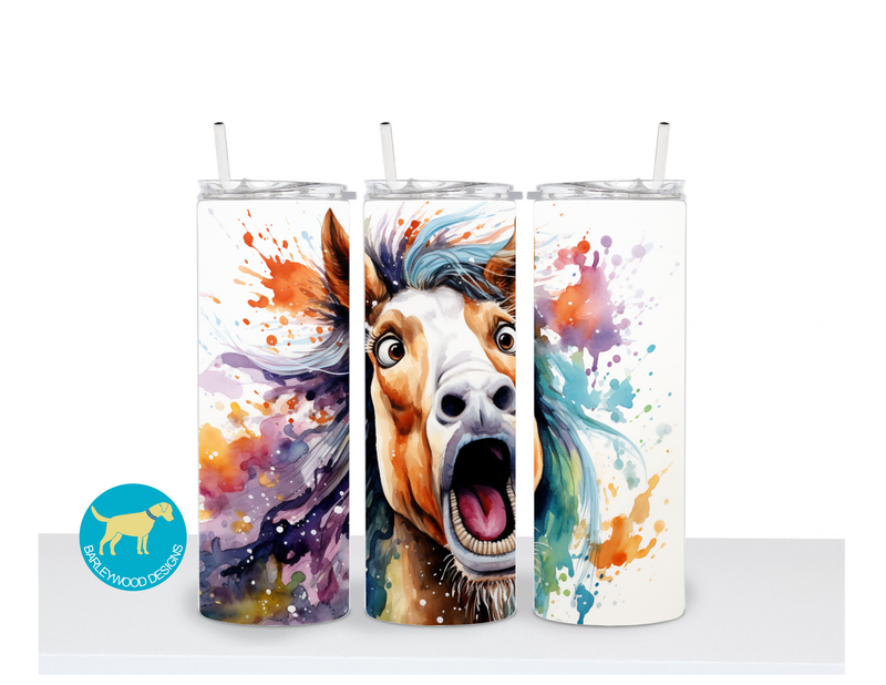 Barleywood Designs - Funny Horse 20 oz. Tumbler