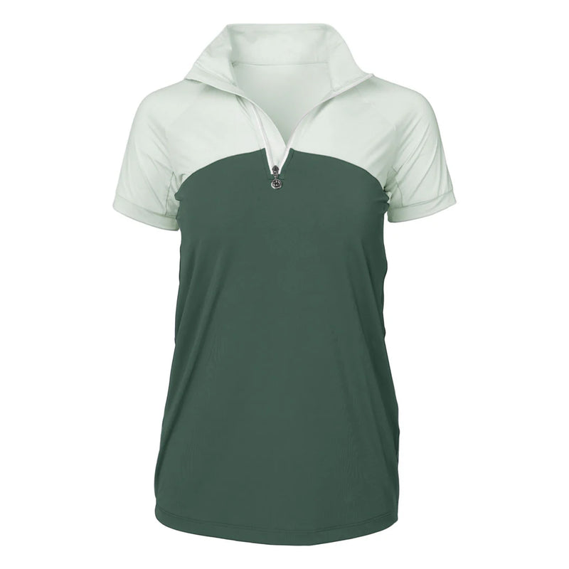Dapplebay Lady 1/4 Zip Riding Top - Short Sleeve
