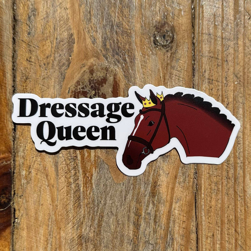 High Point Equestrian Equipment - Dressage Queen Sticker