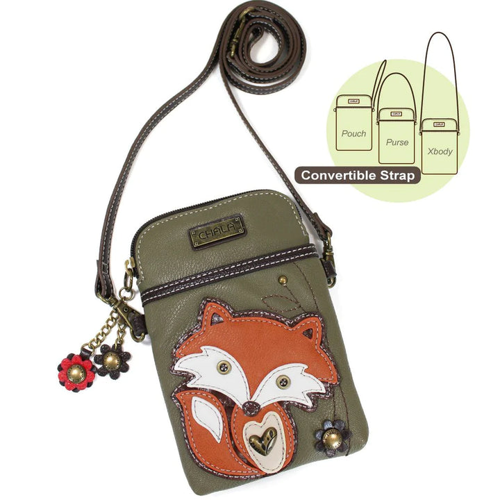 Chala Mini Crossbody Animals, Farm, Wildlife Adjustable Strap Handbag Purse NWT | UK Chala Mini Crossbody Animals, Farm, Wildlife Adjustable Strap Handbag Purse NWT | UK