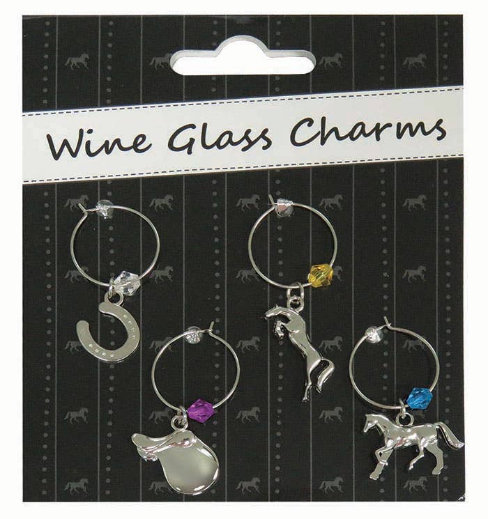 Kelley and Company - Wine Glass Charms, set of 4