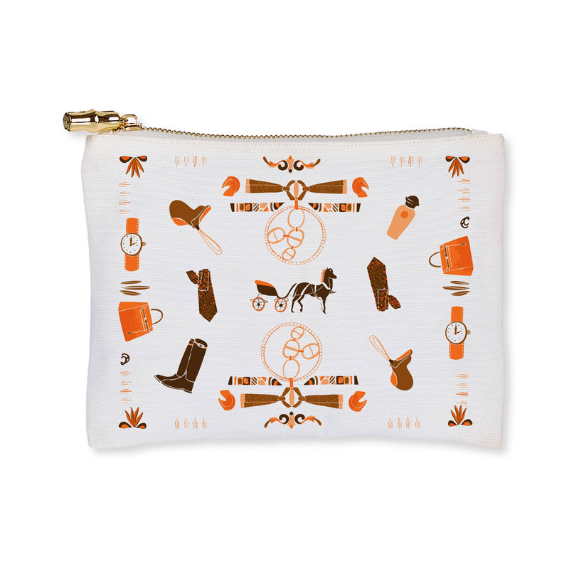 Toss Designs - Flat Zip - Equestrian