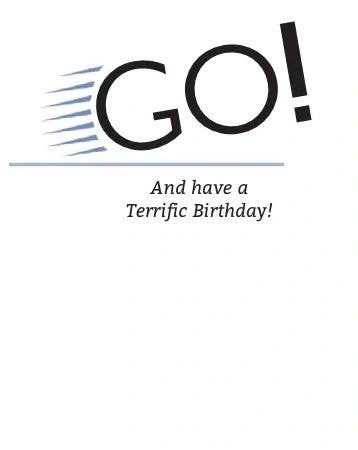 Horse Hollow Press - Horse Birthday Card: Eventer 3, 2, 1