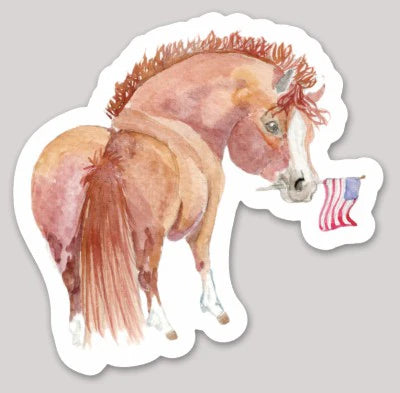 SonaEquestrian Adorable Chubby Ponies 3" Vinyl Stickers