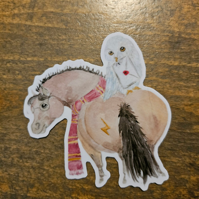 SonaEquestrian Adorable Chubby Ponies 3" Vinyl Stickers