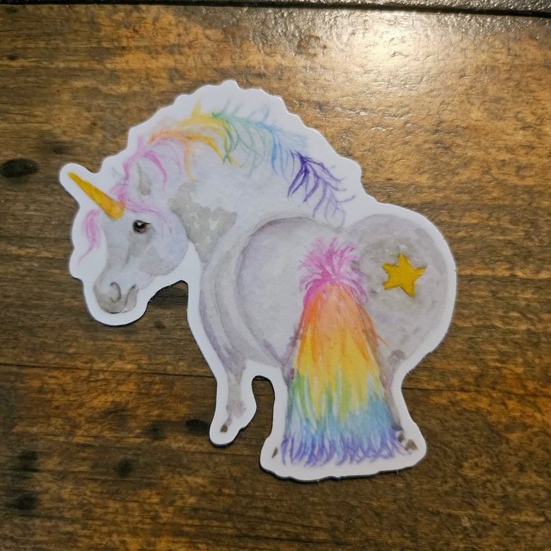 SonaEquestrian Adorable Chubby Ponies 3" Vinyl Stickers