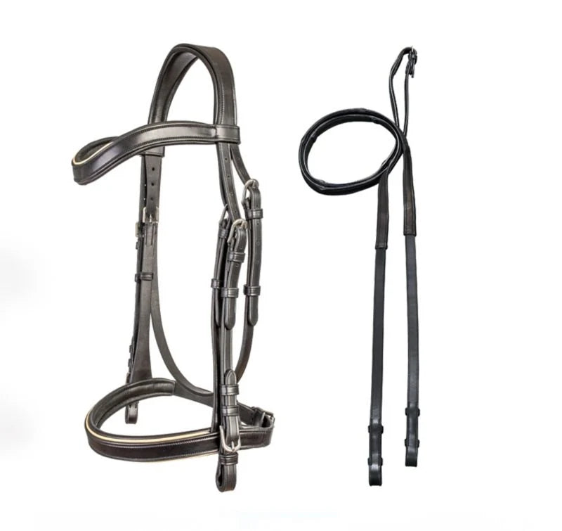 Arc de Triomphe® Classique Anatomical Bridle with Reins