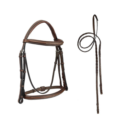 Arc de Triomphe® Imperial Bridle w/ Laced Fancy Reins