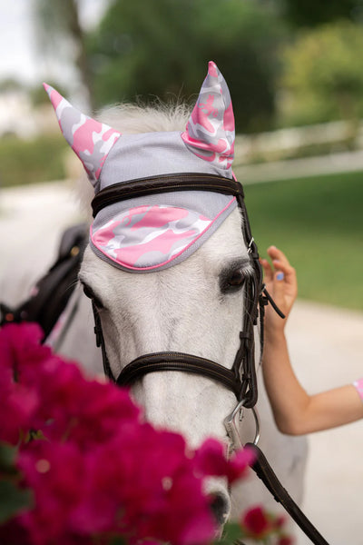 Belle and Bow Pony Ear Bonnet