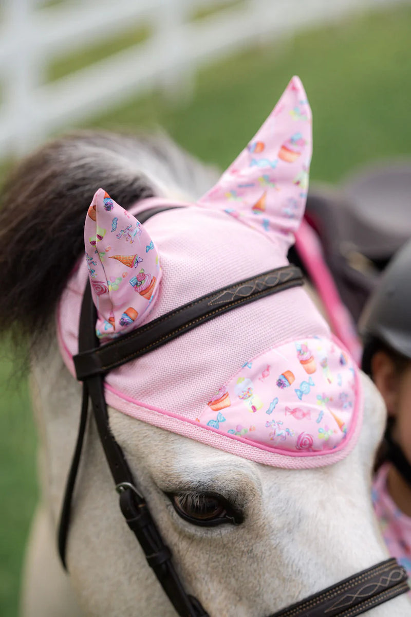 Belle and Bow Pony Ear Bonnet