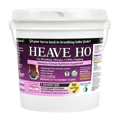 HEAVE HO Horse Supplement for Allergies, COPD, Coughing