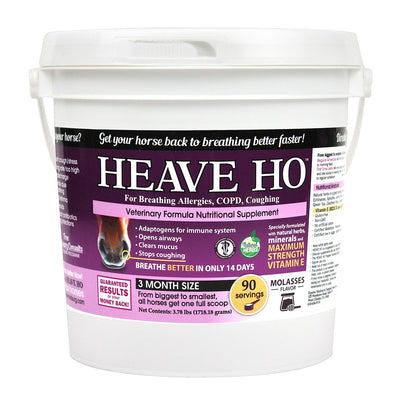 HEAVE HO Horse Supplement for Allergies, COPD, Coughing
