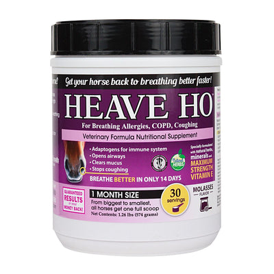 HEAVE HO Horse Supplement for Allergies, COPD, Coughing