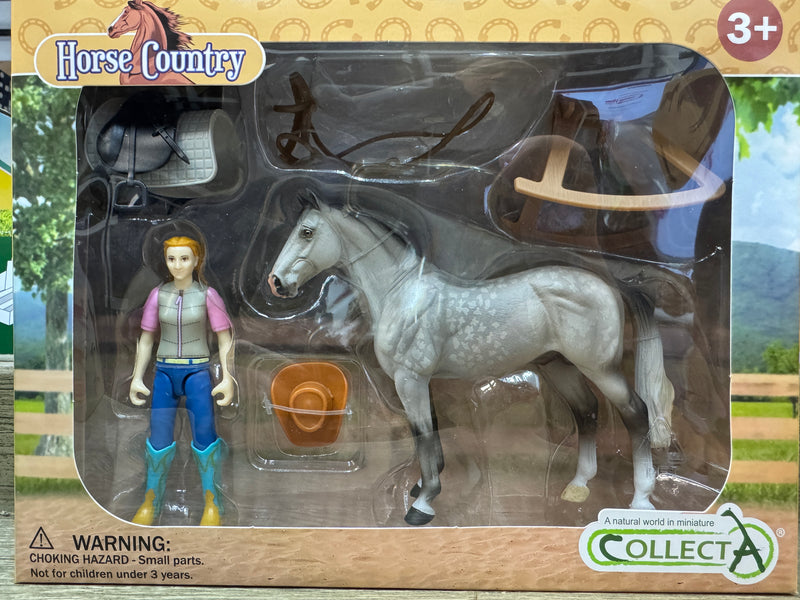 Breyer Lady Hobby Rider & Accessories Window Box