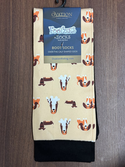 Ovation Adult Footzees Print Boot Socks SS25