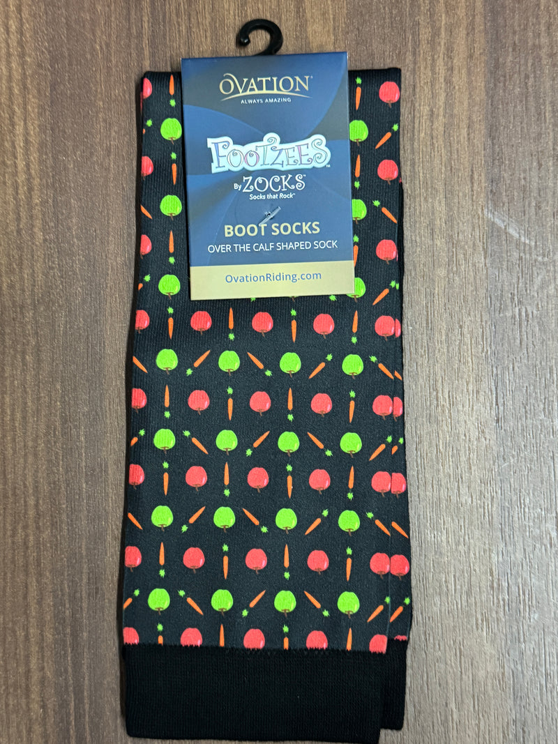 Ovation Adult Footzees Print Boot Socks SS25
