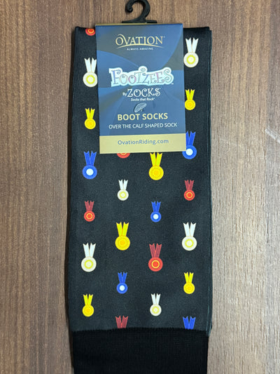 Ovation Adult Footzees Print Boot Socks SS25