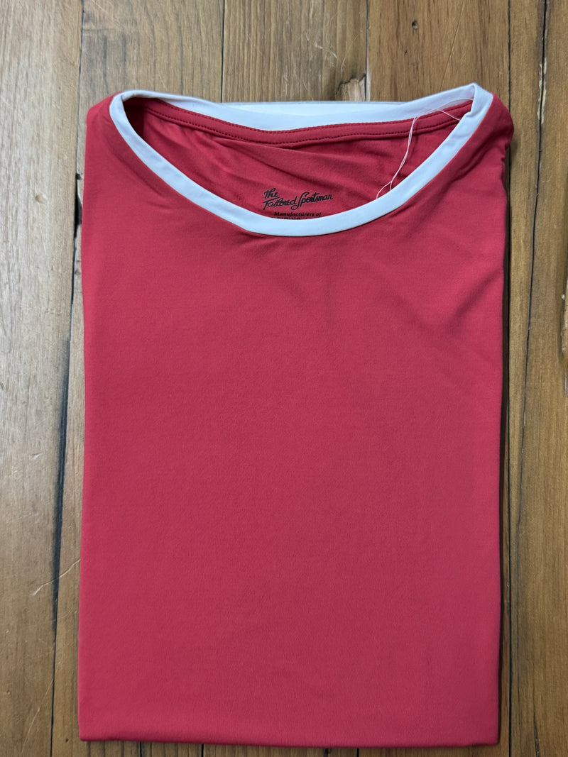 The Tailored Sportsman Ladies Long Sleeve Crew Neck T Shirt