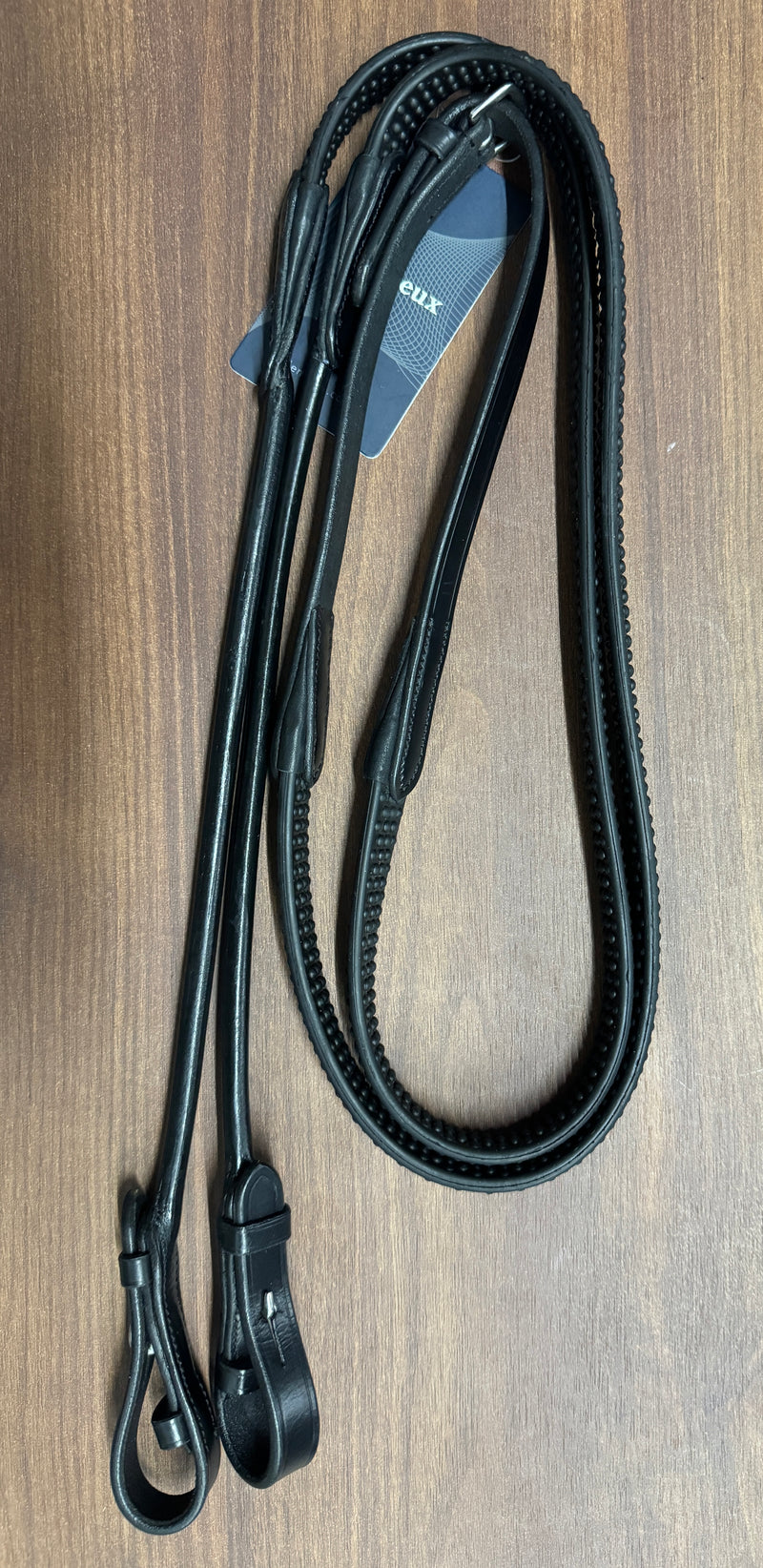 LeMieux Rubber/Rolled Leather Reins