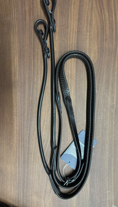 LeMieux Rubber/Rolled Leather Reins