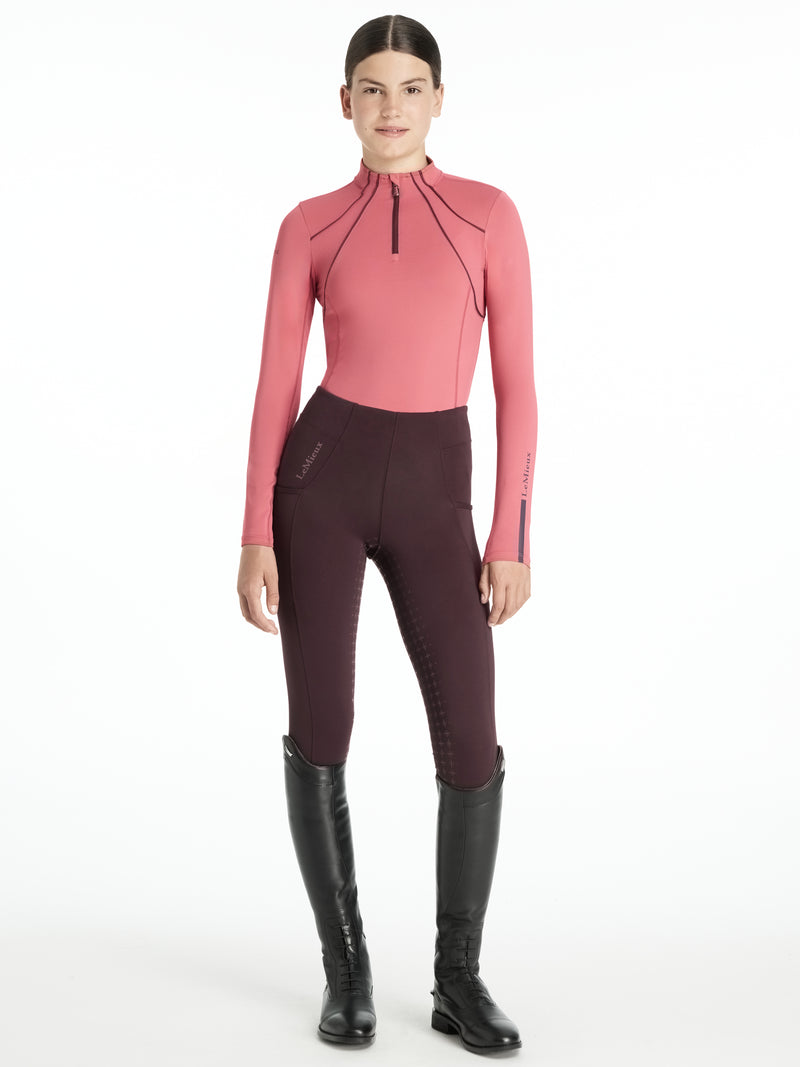 LeMieux Young Rider Mia Mesh LS Base Layer FW25