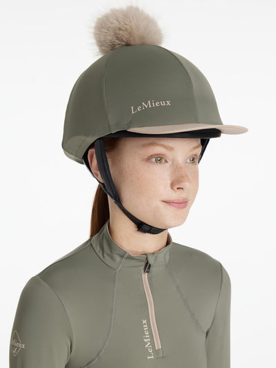 LeMieux Pom Silk Helmet Cover One Size FW25
