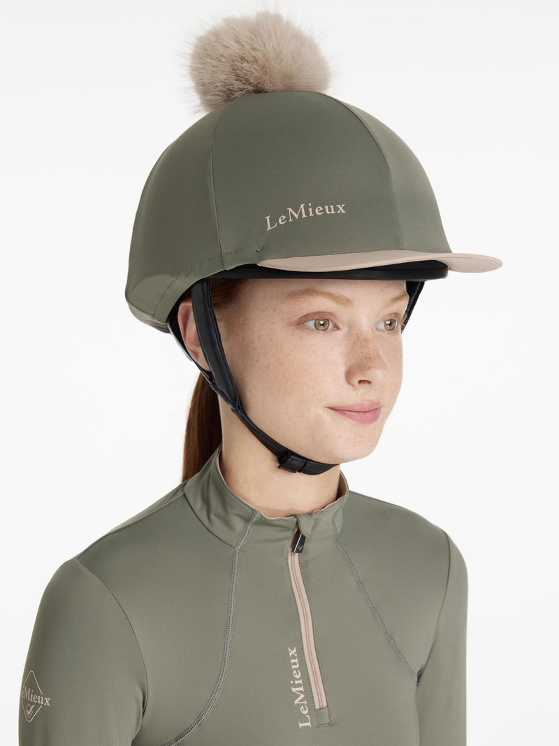 LeMieux Pom Silk Helmet Cover One Size FW25