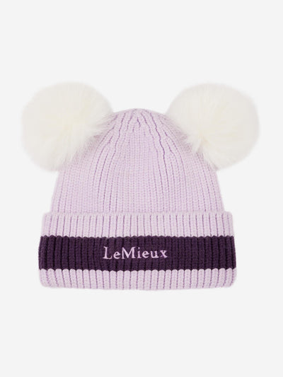 LeMieux Mini Double Pom Beanie FW25