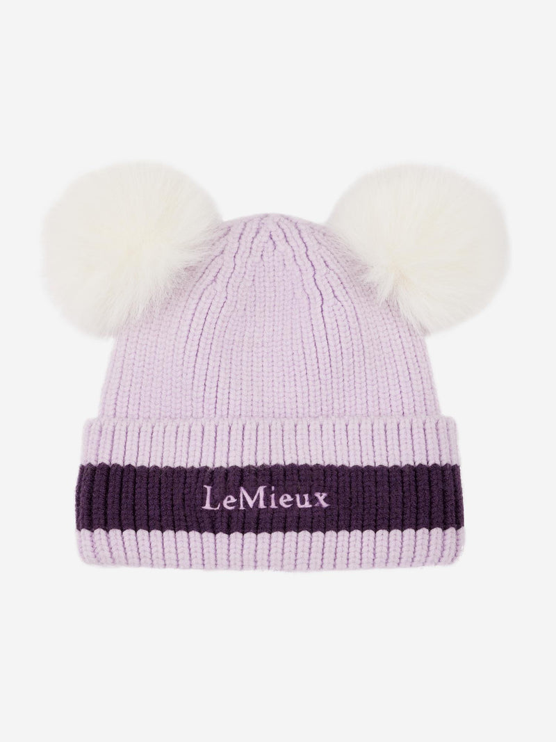 LeMieux Mini Double Pom Beanie FW25