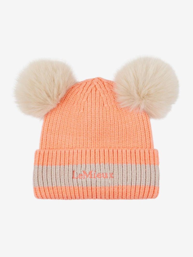 LeMieux Mini Double Pom Beanie FW25