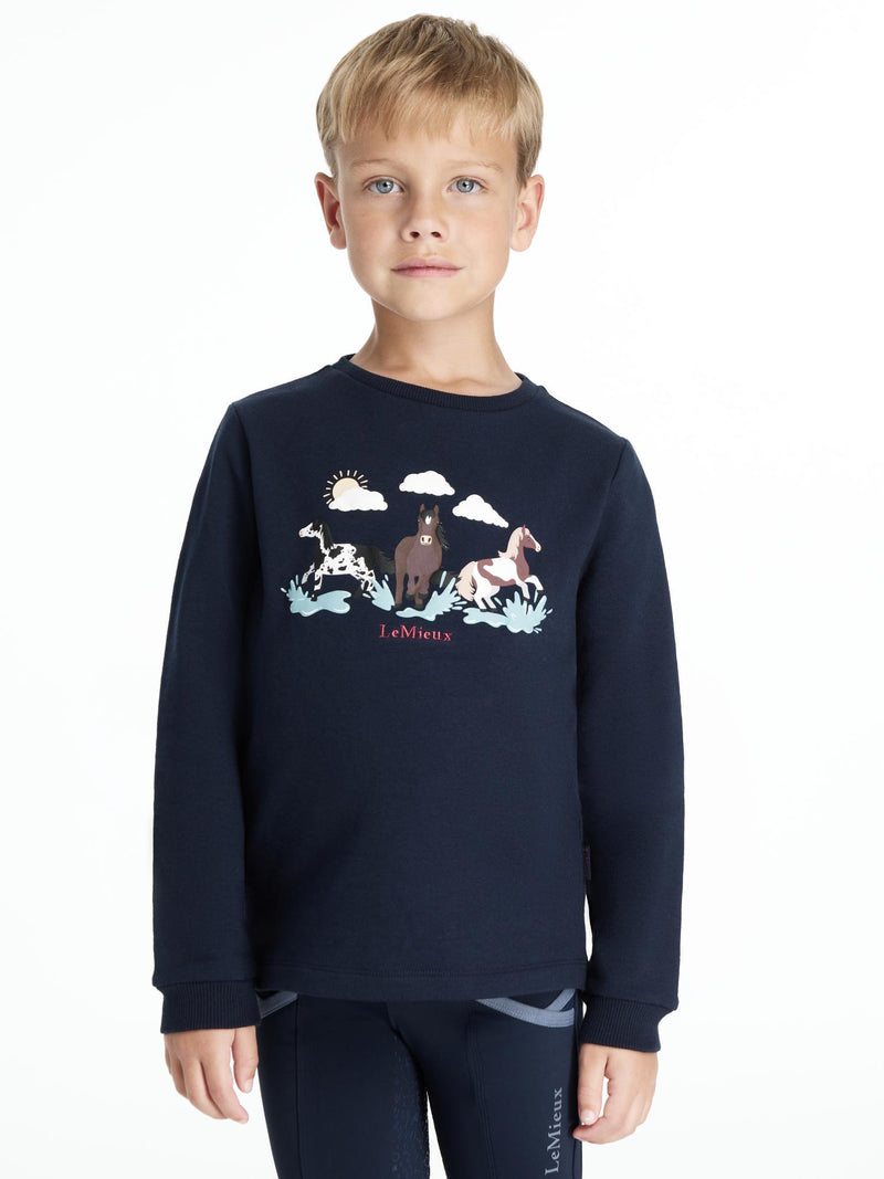 LeMieux Mini Poppy Long Sleeve Top FW25